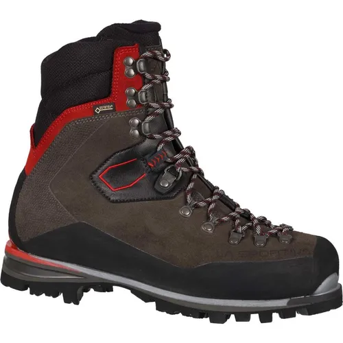 La Sportiva Karakorum Evo GTX Bergschuh (45,5) - Wanderschuhe für traditionellen Alpinismus, steigeisenfest und mit GORE-TEX für Wasserdichte. Hoher Schuhkragen bietet Stabilität und Schutz.