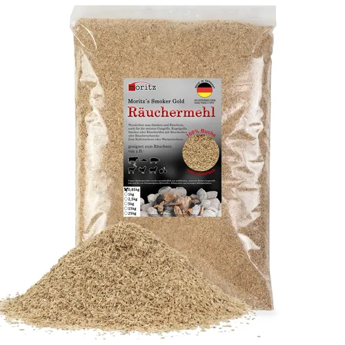 850g Räuchermehl Buche fein 0,5-1mm Räuchern Kalträuchern Smoker Räucherspäne