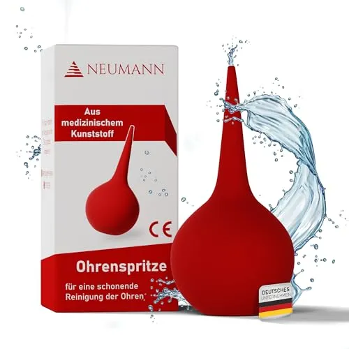 NEUMANN® Ohrenreiniger - Sicherer Ohrenschmalz Entferner für Babys und Erwachsene - Ohrreiniger aus medizinischem PVC, sanfte und effektive Reinigung ohne Verletzungsrisiko, ideal für die ganze Familie.