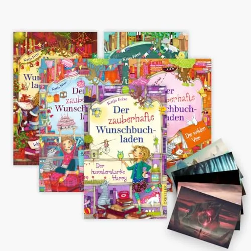 Der zauberhafte Wunschbuchladen Band 1-6 mit exklusivem Postkartenset - Belletristik für Kinder, erlebe magische Geschichten und sichere dir zusätzlich ein exklusives Postkartenset!