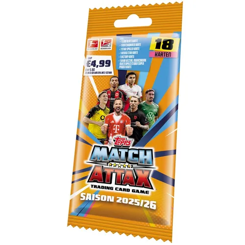 Match Attax Bundesliga 2025/26 - 1 Power Pack