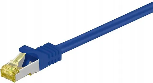 MicroConnect - Netzwerkkabel - RJ-45 (M) zu RJ-45 (M) - 20,0m - SFTP, PiMF -Cat.7 Rohkabel - ohne Haken - Blau (SFTP720