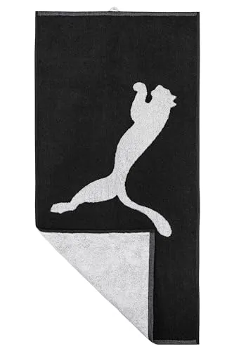 PUMA Handtuch in schwarz von PUMA
