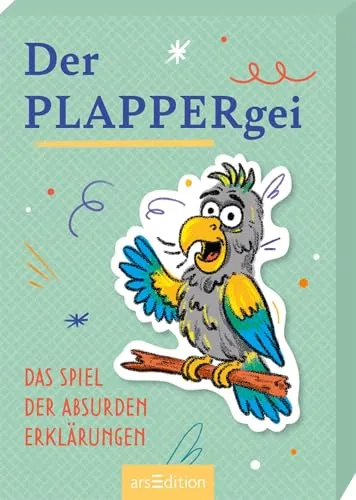 Der Plappergei: Das Spiel der absurden Erklärungen | Lustiges Partyspiel, perfekte Geschenkidee für Freunde