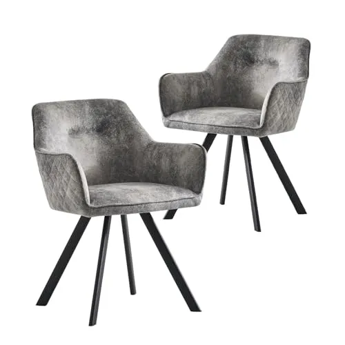 Küchen- und Esszimmerstühle Grau von B&D home
