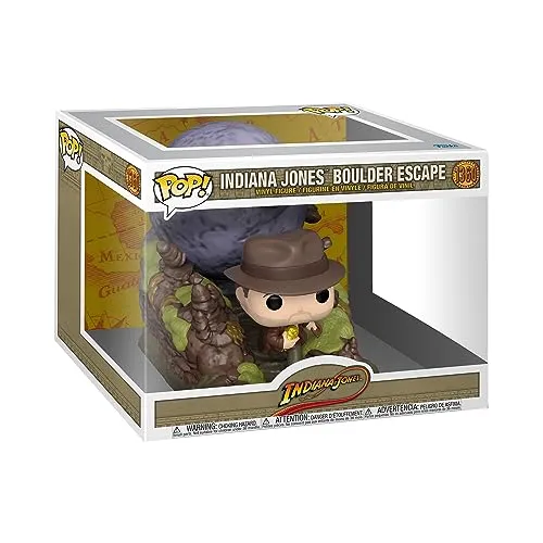 Indiana Jones Boulder Escape Bobble-Head - Sammelfigur aus der Indiana Jones Reihe, detailgetreu und im Originalzustand, perfekt für Sammler und Fans des Abenteuers!