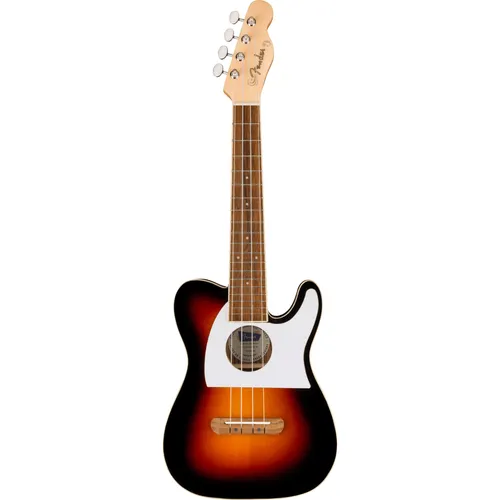 Fender Fullerton Strat Uke 2-Color Sunburst Konzert Ukulele
