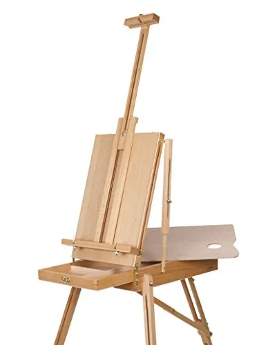 Paintersisters tragbare Kofferstaffelei mit Schublade von Paintersisters