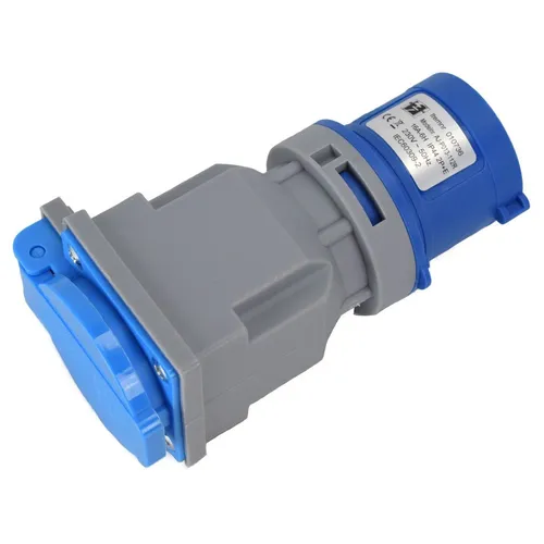 CEE Stecker Adapter Contra Kompakt für professionellen Einsatz 230V 50Hz IP44