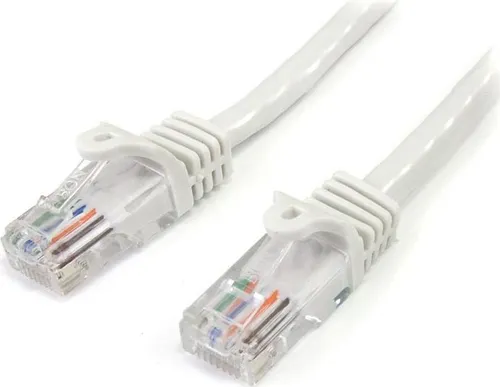 StarTech 2m White Cat 5e Patch Cable