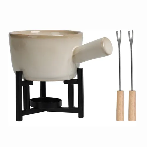 Käsefondue Porzellan für 2 Personen