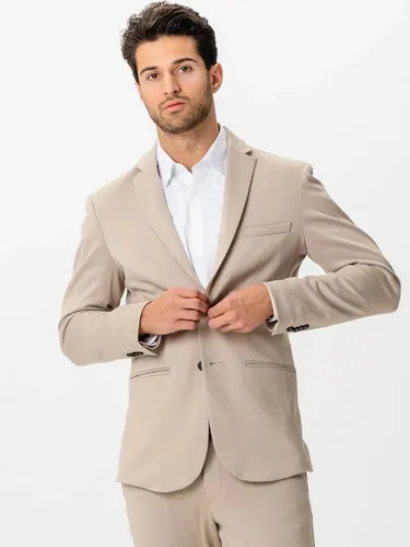 Performance Blazer Herren Beige (Größe 48) – Bequemer Slim Fit Stretch Sakko für Business & Freizeit - Sakkos für Herren – Stilvoller Performance Blazer mit Stretch-Effekt für optimalen Tragekomfort, perfekt für jede Gelegenheit von Büro bis Feier.