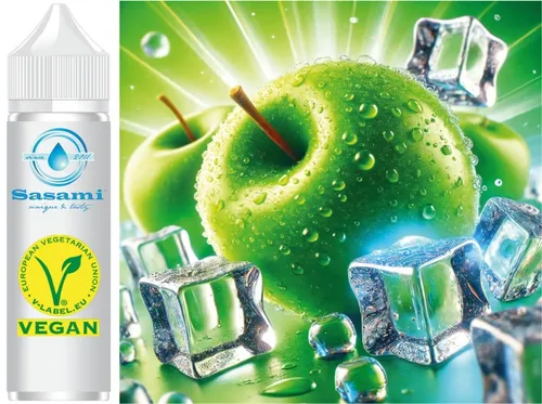 Chilled Green Apple - sauere grüner Apfel Ice Aroma Konzentrat - Vegan - Sasami