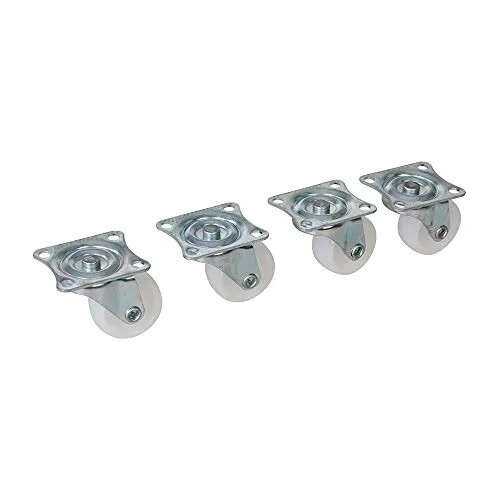 FIXMAN 372189 Leichte Lenkrollen 31 mm, 4er-Pckg. - Praktische 31 mm Lenkrollen im 4er-Set, ideal für leichte Anwendungen. Mit robustem Design und einfacher Montage bieten sie Flexibilität und Mobilität in verschiedenen Einsatzbereichen.