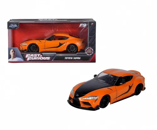 Jadatoys 253203064 - 1:24 Fast & Furious 2020 Toyota Supra - Fertigmodell aus der Fast & Furious Serie, detailgetreu und ideal für Sammler und Fans von schnellen Autos.