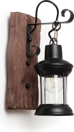 Wandleuchte Fanala Schwarz – Stilvolle Wandbeleuchtung von LEDKIA