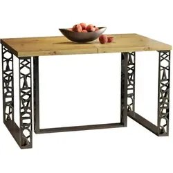 Endo-Moebel Esstisch, Eiche Artisan, Holzwerkstoff, Rechteckig,Rechteckig, 85x76x130 cm, Esszimmer, Tische, Esstische