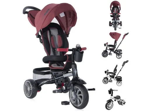 Lorelli Dreirad Rocket Rot Schwarz