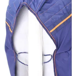 Bucas Therapiedecke 120 Navy Orange - Recuptex Therapiedecke für optimale Regeneration, ideal für Pferde mit Rückenlänge 120 cm