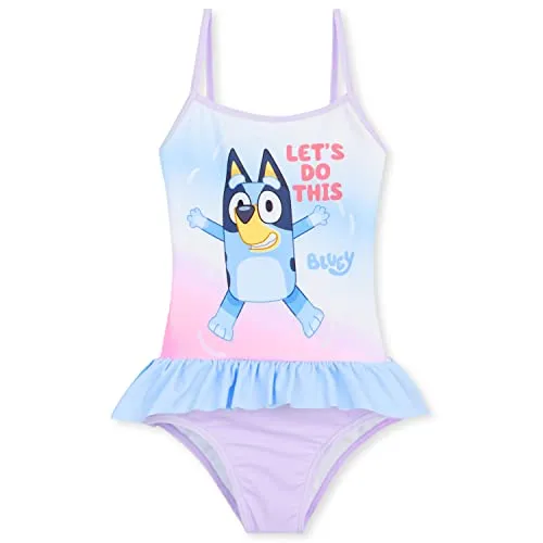 BlueY Badeanzug Mädchen Schwimmanzug Kinder und Kleinkind Einteiliger oder Zweiteiliger Bequemer Swimsuit für Sport Schwimmen Strand