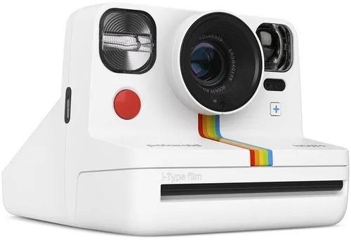Polaroid Now+ Gen 2 Sofortbildkamera - Weiß, kreative Funktionen mit Bluetooth-App und 5 Linsenfiltern für einzigartige Aufnahmen