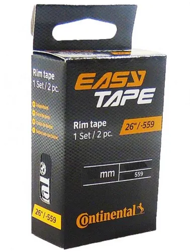 CONTINENTAL Felgenaufkleber Continental Felgenband EasyTape 8bar 24-559 2 Stück 24mm