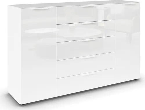 RAUCH Flipp Kommode Sideboard Wäscheschrank, 160cm in weiß von Rauch