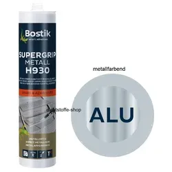 Bostik H930 Supergrip Metall 1K Hybrid Klebdichtstoff 305g Kartusche alu