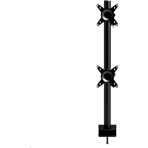 Dataflex Viewmate Monitorhalterung für 2 Monitore übereinander, schwarz