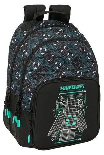 Minecraft Screen Schulrucksack für Kinder – Ergonomisch und vielseitig