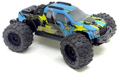 Absima Mini AMT Fluo Blau Brushless 1:16 RC Monstertruck