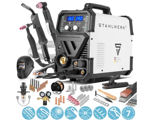 Produktbild STAHLWERK CTM-416 Puls Pro Kombi-Schweißgerät