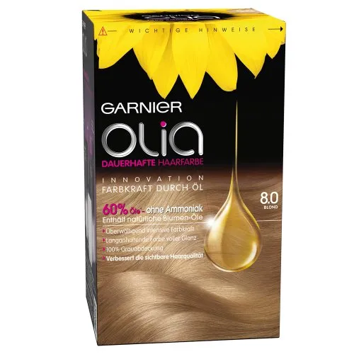 Garnier Olia Haarfarbe 8.0 Naturblond