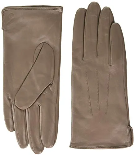 KESSLER Damen Carla Winter-Handschuhe, 336 Mink, 7 - Elegante Winter-Handschuhe mit Seitenschlitz, ideal für stilvolle Damen in der kalten Jahreszeit.