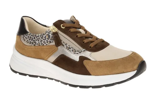 Gabor 86.598 Damenschuhe - Bequeme Schnür-Halbschuhe in Braun - Größe 42 - Bequeme Schnür-Halbschuhe von Gabor in Braun, ideal für den Alltag. Mit weichem Velourleder und Glattleder-Mix für höchsten Tragekomfort und eine perfekte Passform.