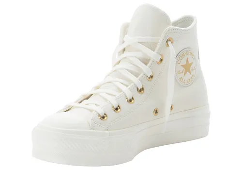 Converse CHUCK TAYLOR ALL STAR LIFT PLATFORM GOLD Sneaker - Sneaker in Größe 36 EU, sportliches Design mit goldenen Akzenten, ideal für einen lässigen Look und hohen Tragekomfort.