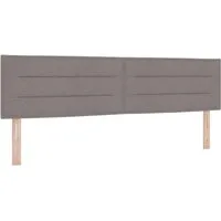 Produktbild vidaXL Kopfteil Taupe 180 cm aus Kunstleder – Höhenverstellbar