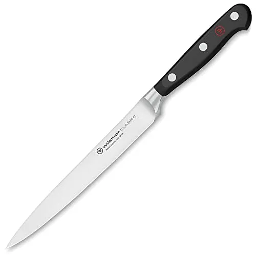 Wüsthof Classic Fischfiliermesser 16 cm - Küchenmesser, präzise Klinge für müheloses Filetieren von Fisch und ideal für Hobbyköche und Profis.