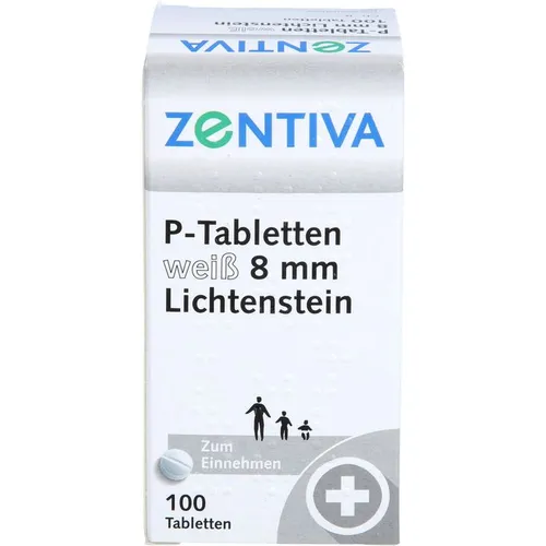 P-Tabletten Weiß 8mm Lichtenstein