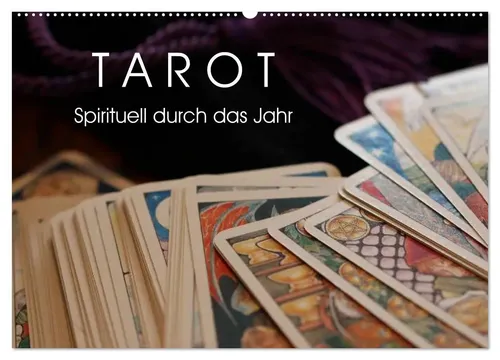 Elisabeth Stanzer | Tarot Wandkalender 2026 - Inspirierender Wandkalender für 2026 mit 14 Seiten, der Sie durch das Jahr begleitet. Ideal für Tarot-Fans und als Geschenk für besondere Anlässe.