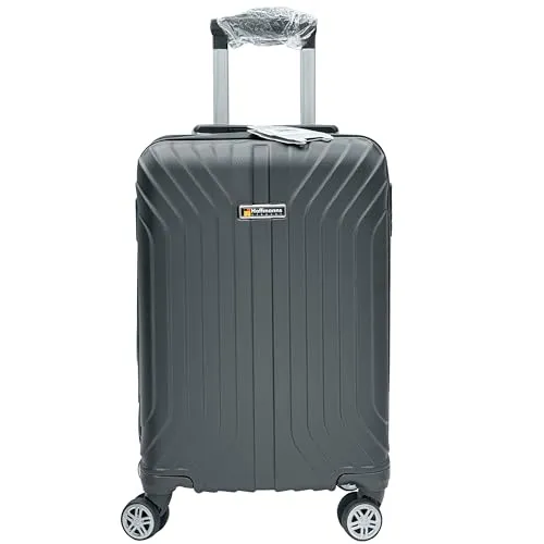 Ribelli Hartschalen-Trolley: Leichter und robuster Reisekoffer mit TSA-Schloss - Koffer mit 4 Rollen und durchdachter Innenaufteilung für stressfreies Reisen. Der robuste ABS-Hartschalen-Koffer bietet Sicherheit und Mobilität dank integriertem Zahlenschloss und superleisen Gummirollen.