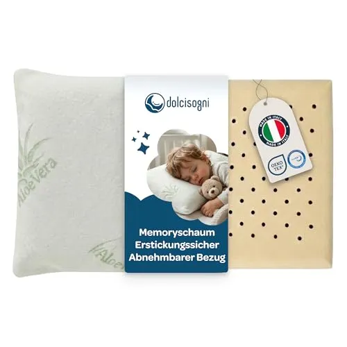 DOLCI SOGNI Kinderkopfkissen aus Memory Foam