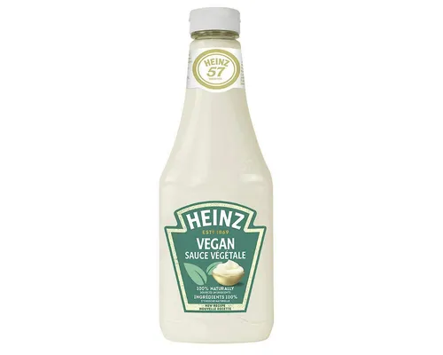 Heinz Saucen, Heinz Mayonnaise Vegan vegane Salatmayonnaise Squeeze Flasche 875ml
