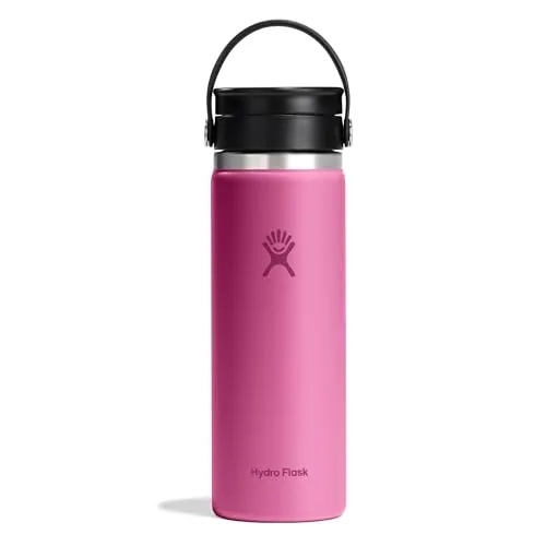 Hydro Flask 20oz Wide Flex Sip Lid Isolierflasche in pink von Hydro Flask