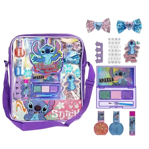 Stitch Kinder Schminkrucksack Beauty Set Geschenk Mädchen
