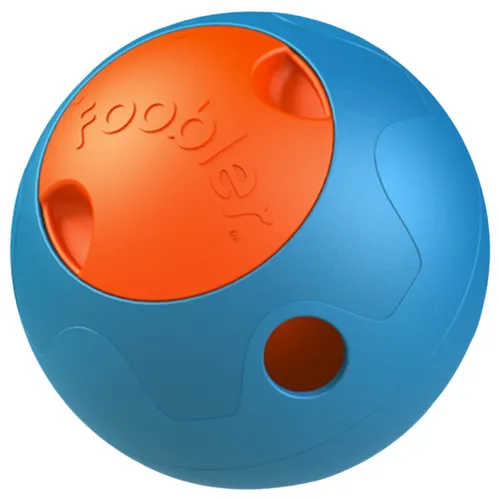 Produktbild DUVO+ Snackball Foobler Futterball blau/orange