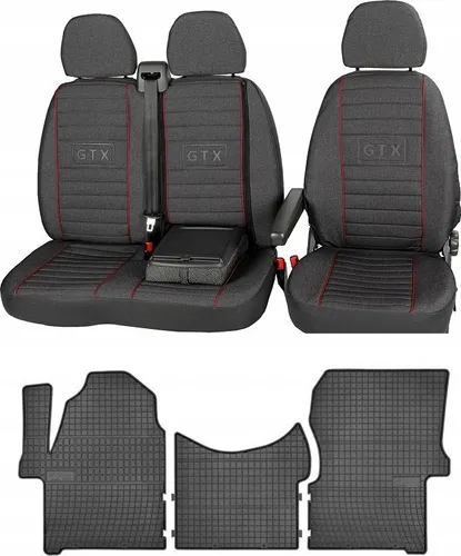 Satz Matten und Bezüge für MERCEDES Sprinter W906 2006-2016