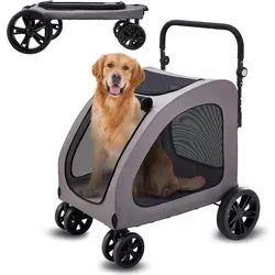 VEVOR Hundebuggy 79x91x113cm