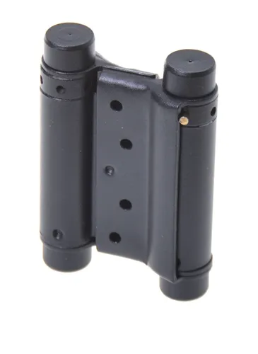 Aqbau® Pendeltürband Pendeltürscharnier Schwingtür Türband 75mm Schwarz