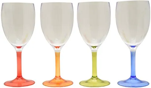 Flamefield Weingläser Set 4er 290 ml  bunt